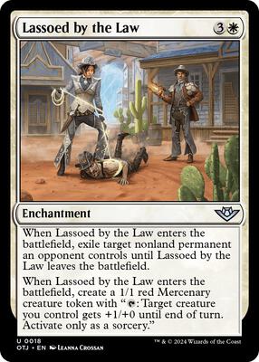 Lassoed by the Law card from Outlaws of Thunder Junction
