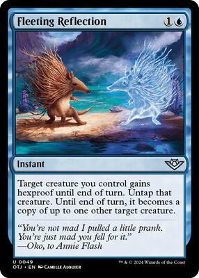 Fleeting Reflection card from Outlaws of Thunder Junction