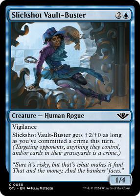 Slickshot Vault-Buster card from Outlaws of Thunder Junction