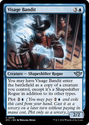 Visage Bandit card from Outlaws of Thunder Junction