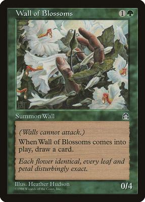 Wall of Blossoms card from Stronghold