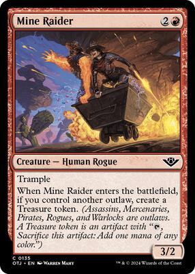 Mine Raider card from Outlaws of Thunder Junction