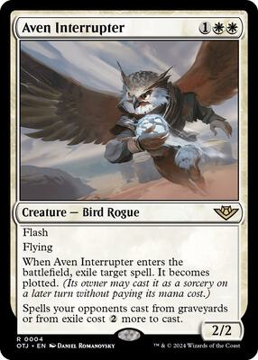 Aven Interrupter card from Outlaws of Thunder Junction