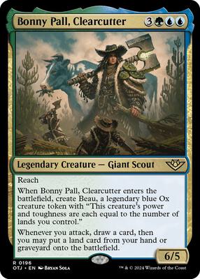 Bonny Pall, Clearcutter card from Outlaws of Thunder Junction