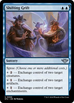 Shifting Grift card from Outlaws of Thunder Junction