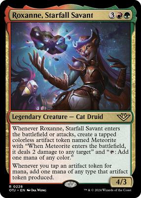 Roxanne, Starfall Savant card from Outlaws of Thunder Junction