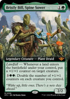 Bristly Bill, Spine Sower (Extended Art) card from Outlaws of Thunder Junction