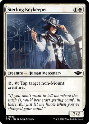 Sterling Keykeeper card from Outlaws of Thunder Junction