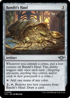 Bandit's Haul card from Outlaws of Thunder Junction