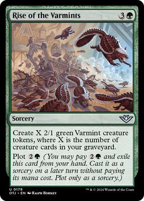 Rise of the Varmints card from Outlaws of Thunder Junction
