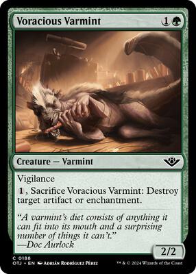 Voracious Varmint card from Outlaws of Thunder Junction