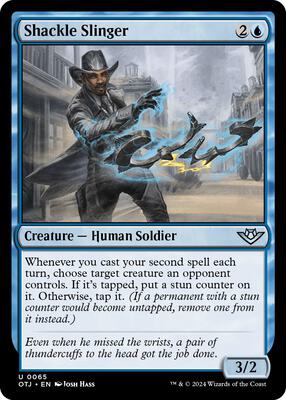 Shackle Slinger card from Outlaws of Thunder Junction