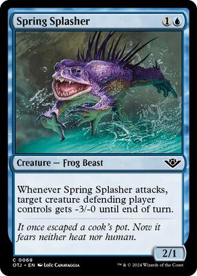 Spring Splasher card from Outlaws of Thunder Junction