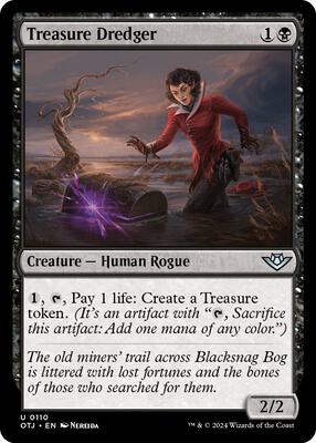 Treasure Dredger card from Outlaws of Thunder Junction