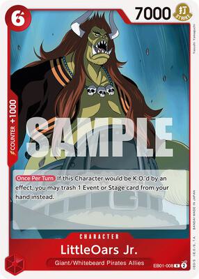 LittleOars Jr. card from Extra Booster: Memorial Collection
