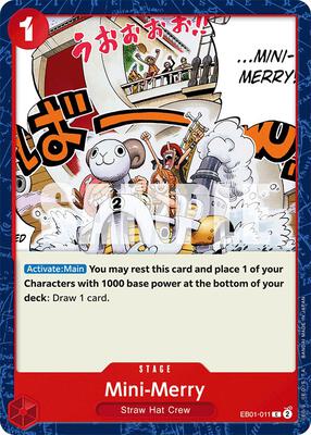 Mini-Merry card from Extra Booster: Memorial Collection