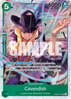 Cavendish card from Extra Booster: Memorial Collection