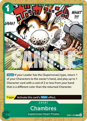 Chambres card from Extra Booster: Memorial Collection