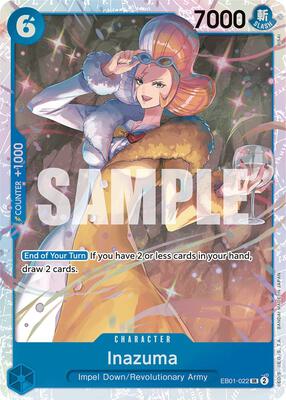 Inazuma card from Extra Booster: Memorial Collection