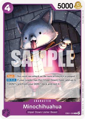 Minochihuahua card from Extra Booster: Memorial Collection