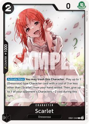 Scarlet card from Extra Booster: Memorial Collection