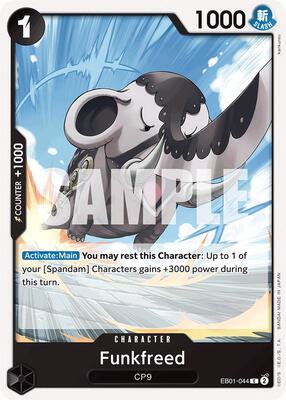 Funkfreed card from Extra Booster: Memorial Collection