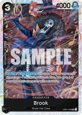 Brook (046) card from Extra Booster: Memorial Collection