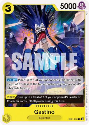 Gastino card from Extra Booster: Memorial Collection