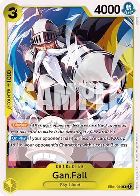Gan.Fall card from Extra Booster: Memorial Collection