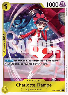 Charlotte Flampe card from Extra Booster: Memorial Collection