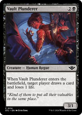 Vault Plunderer card from Outlaws of Thunder Junction