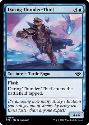 Daring Thunder-Thief card from Outlaws of Thunder Junction
