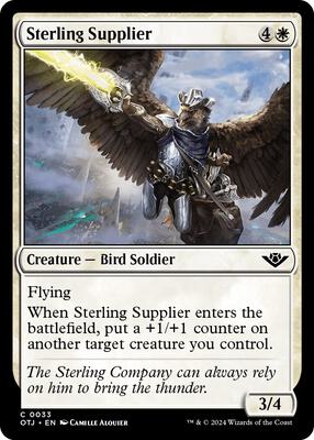 Sterling Supplier card from Outlaws of Thunder Junction