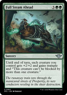 Full Steam Ahead card from Outlaws of Thunder Junction
