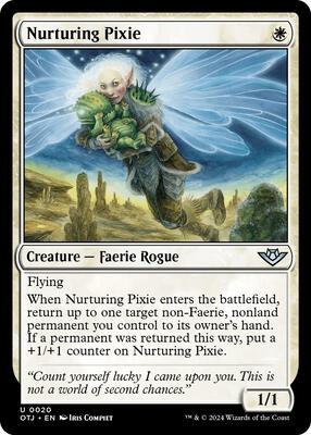 Nurturing Pixie card from Outlaws of Thunder Junction