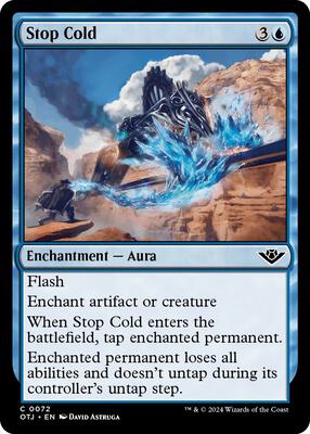 Stop Cold card from Outlaws of Thunder Junction