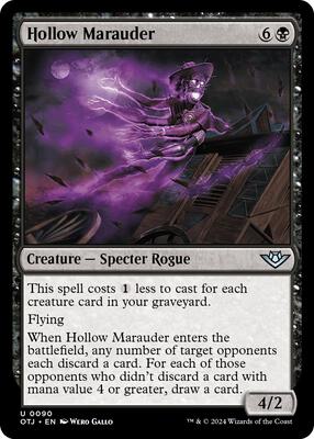 Hollow Marauder card from Outlaws of Thunder Junction