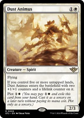 Dust Animus card from Outlaws of Thunder Junction