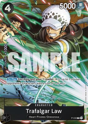 Trafalgar Law (Event Pack Vol. 4) card from One Piece Promotion Cards