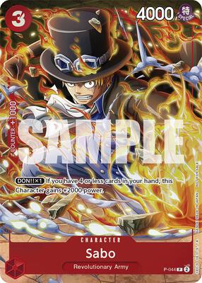 Sabo (Event Pack Vol. 4) card from One Piece Promotion Cards
