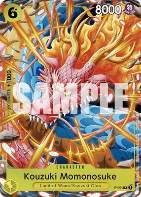 Kouzuki Momonosuke (Event Pack Vol. 4) card from One Piece Promotion Cards