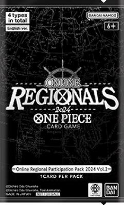 Online Regional Participation Pack 2024 Vol. 2 card from One Piece Promotion Cards