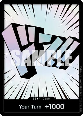 DON!! Card (3D Text) card from One Piece Promotion Cards