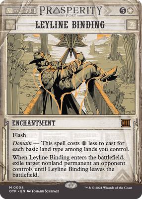 Leyline Binding card from Outlaws of Thunder Junction: Breaking News