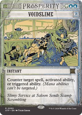 Voidslime card from Outlaws of Thunder Junction: Breaking News