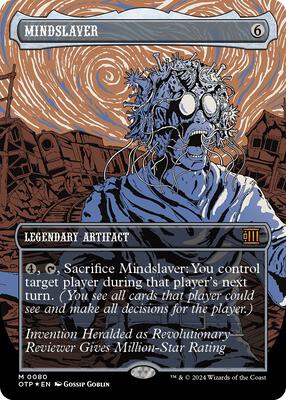 Mindslaver (Textured Foil) card from Outlaws of Thunder Junction: Breaking News