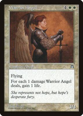 Warrior Angel card from Stronghold