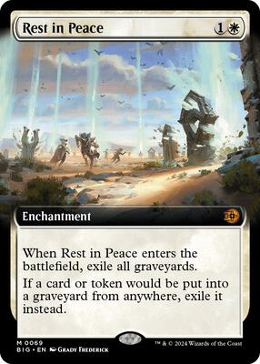 Rest in Peace (Extended Art) card from Outlaws of Thunder Junction: The Big Score
