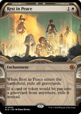 Rest in Peace (Showcase) card from Outlaws of Thunder Junction: The Big Score