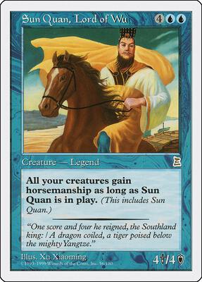 Sun Quan, Lord of Wu card from Portal Three Kingdoms